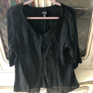 Eileen Fisher 3/4 sleeve cardigan